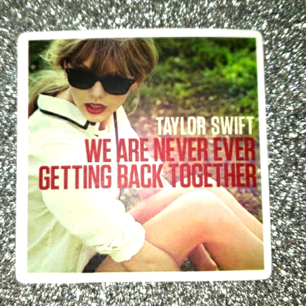 10/$10 Taylor Swift Waterproof Sticker Lyrics